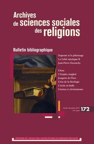 Archives de sciences sociales des religions n.172