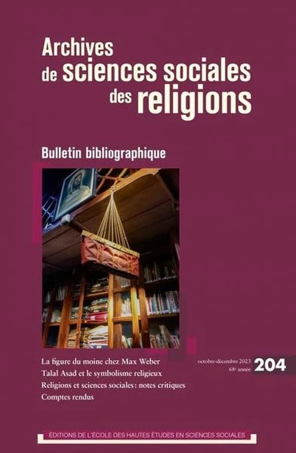 Archives de sciences sociales des religions n.204 : Bulletin bibliographique