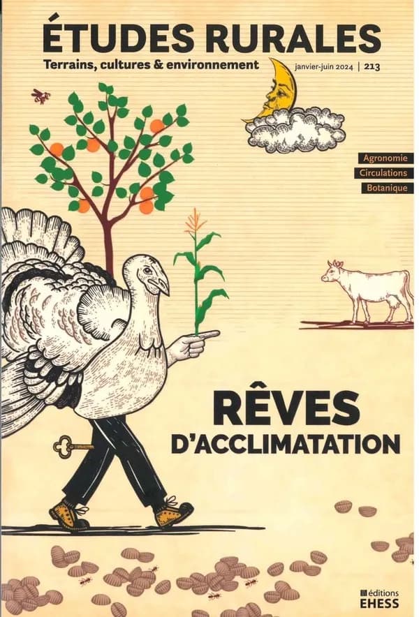 Revue études rurales n.213 : Rêves d'acclimatation