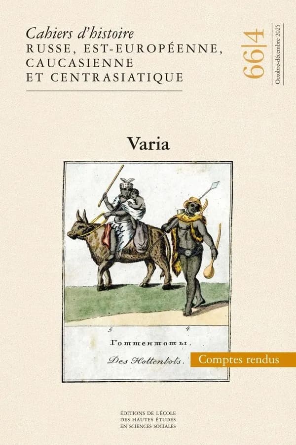 Cahiers du monde russe et soviétique n.66 : varia