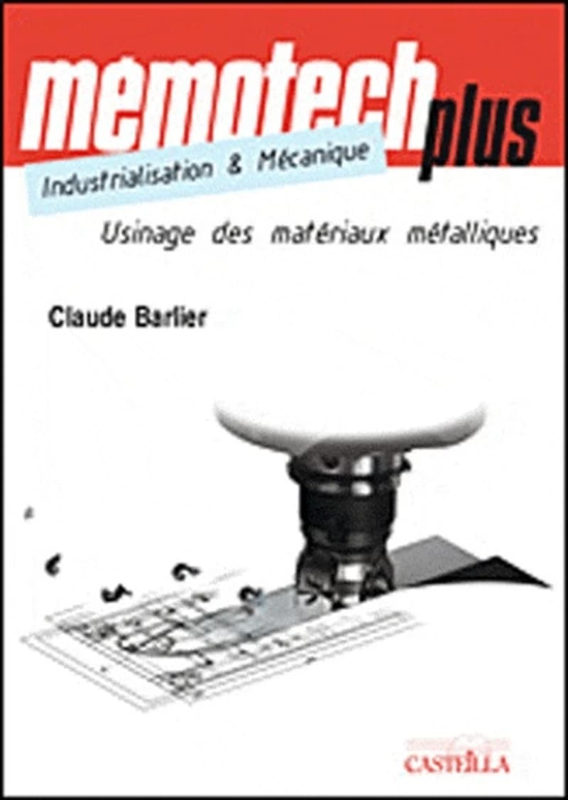Industrialisation & mécanique : usinage des matériaux métalliques