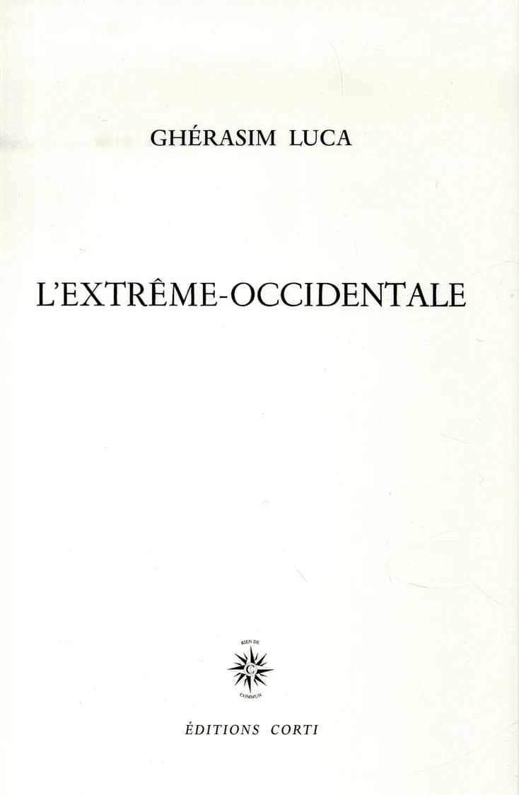 L'extrême-occidentale : sept rituels