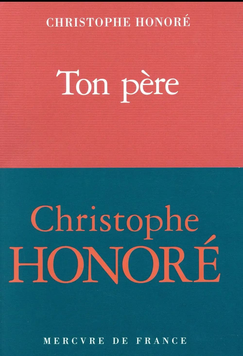 Ton père : roman