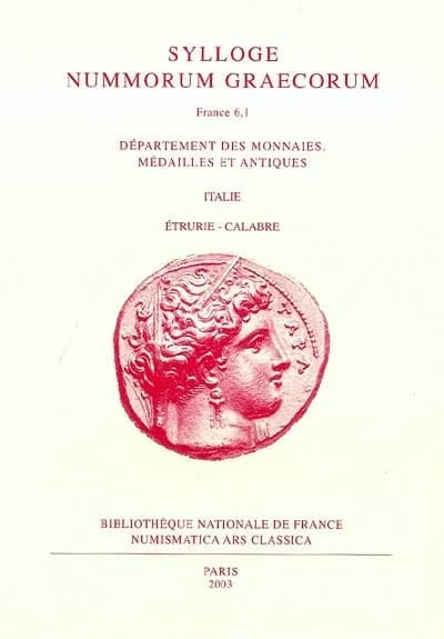 Sylloge nummorum graecorum, France. 6, Italie. 1, Étrurie, Calabre