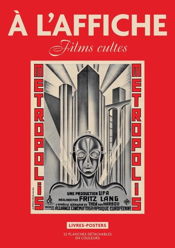 A l'affiche : films cultes : [Album ou portfolio de reproductions]