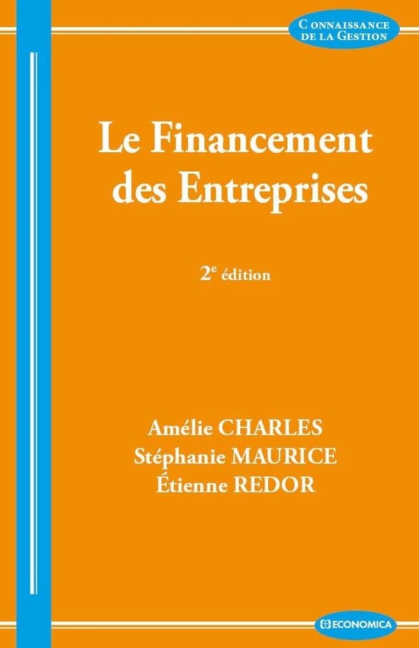 Le financement des entreprises (2e éd.) Amélie Charles, Stéphanie Maurice, Étienne Redor