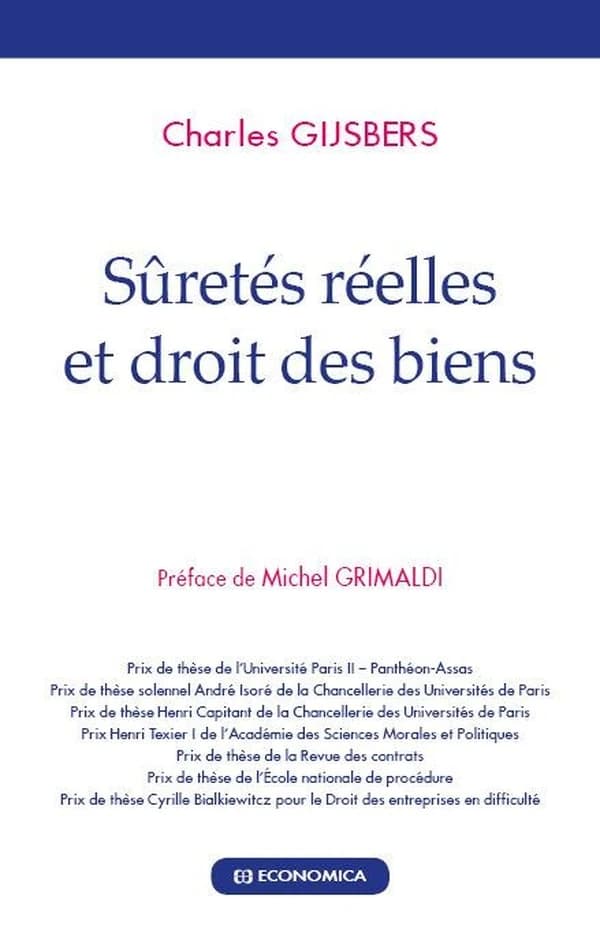 Sûreté réelle et droit des biens