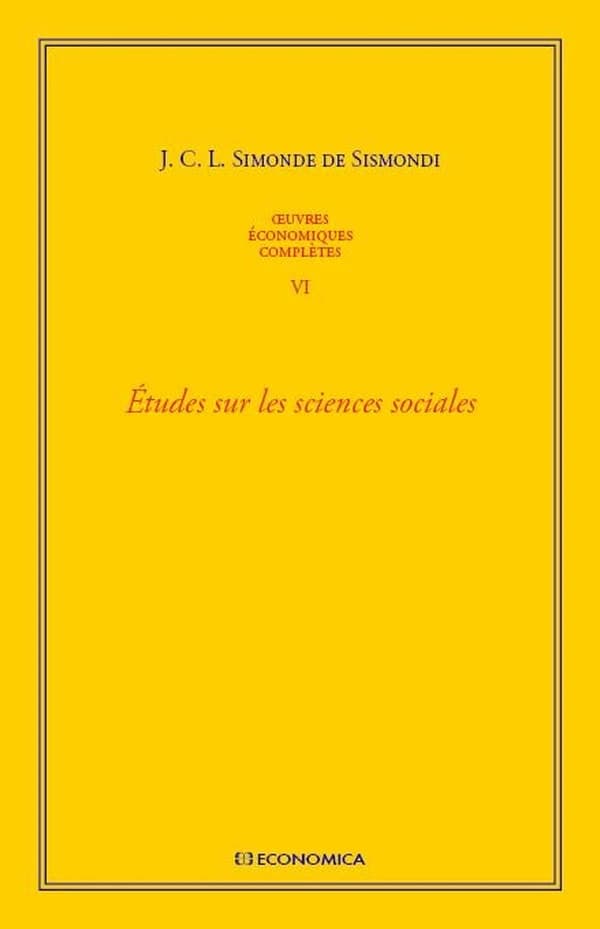 Études sur les sciences sociales