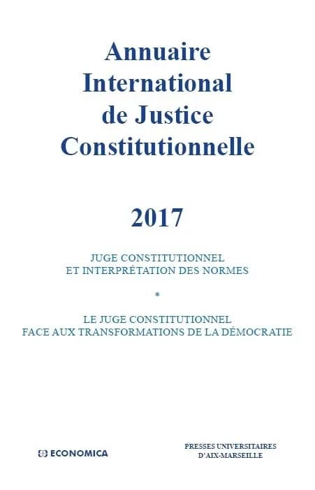 Annuaire international de justice constitutionnelle