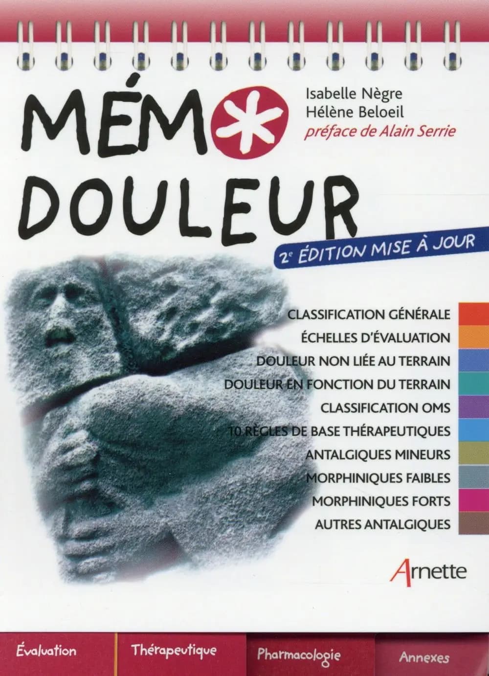 Mémo douleur (2e éd. mise à jour) Isabelle Nègre, Hélène Beloeil ; préface de Alain Serrie