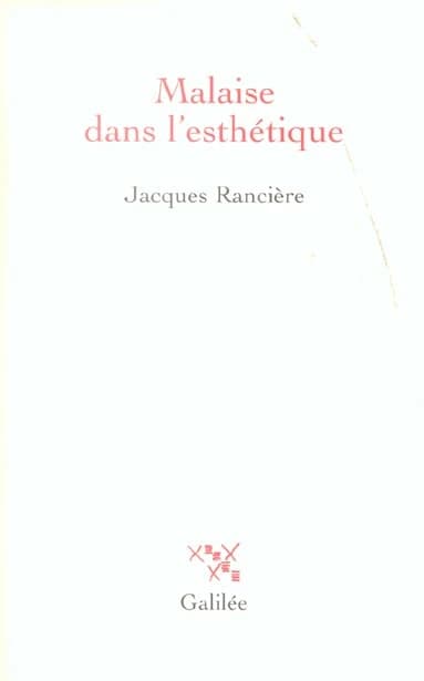 Malaise dans l'esthétique
