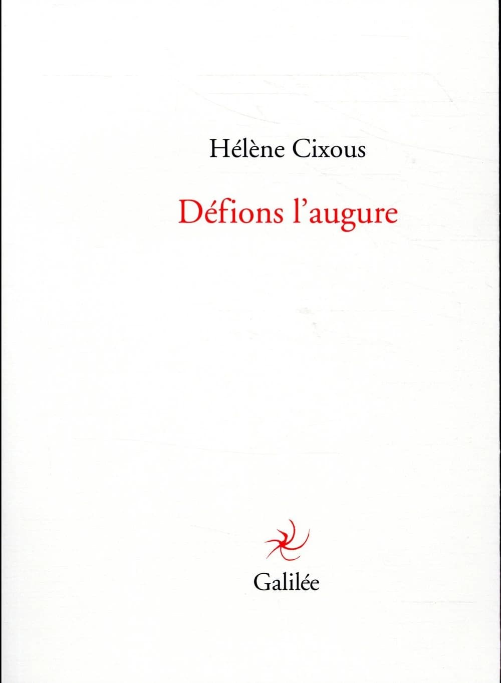 Défions l'augure