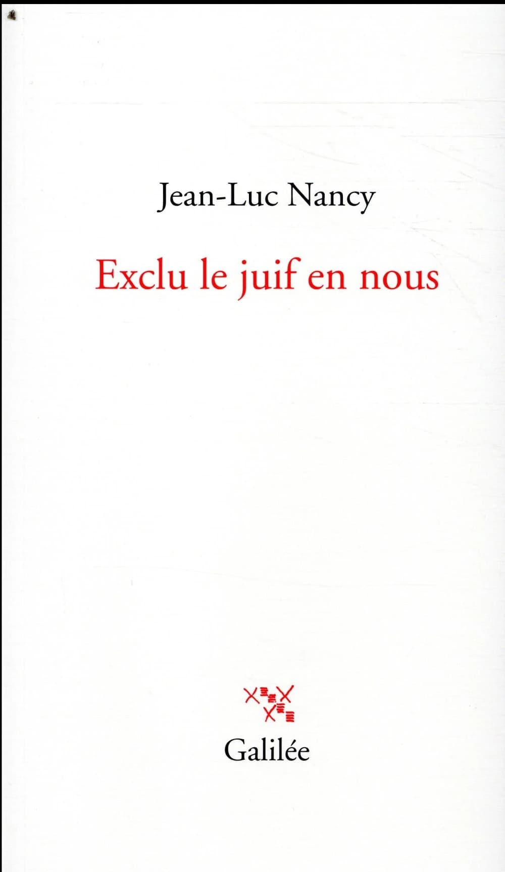 Exclu le juif en nous