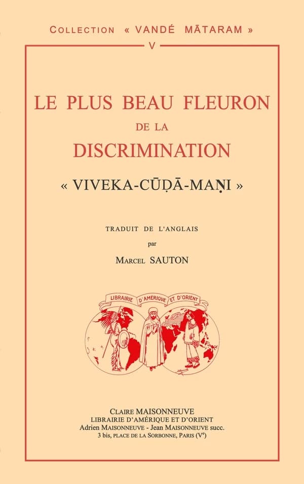 Le Plus beau fleuron de la discrimination : Viveka-Cūḍā-Maṇi