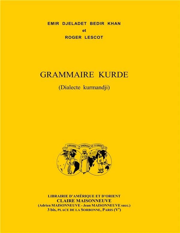Grammaire kurde : dialecte kurmandji