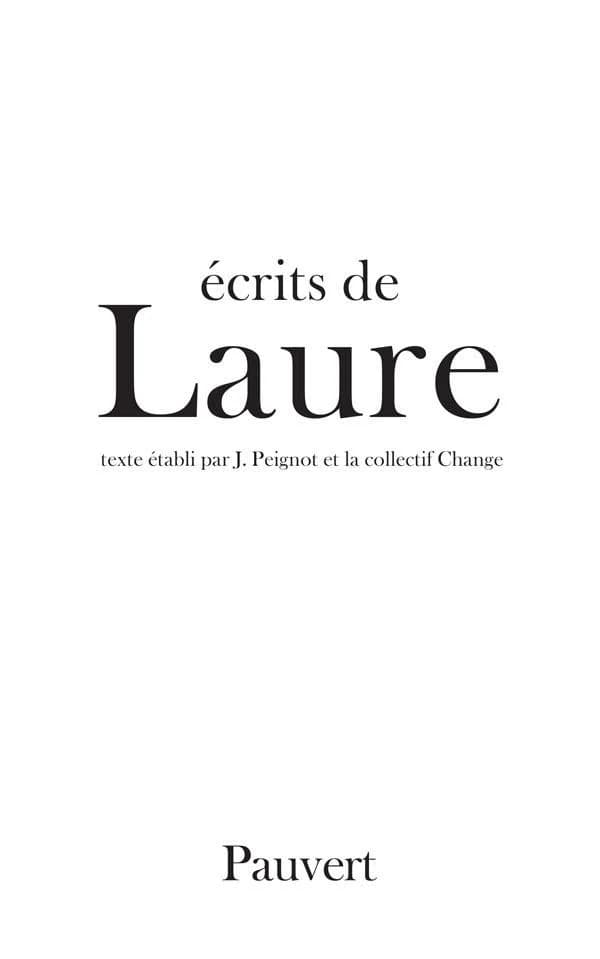 Ecrits : fragments inédits