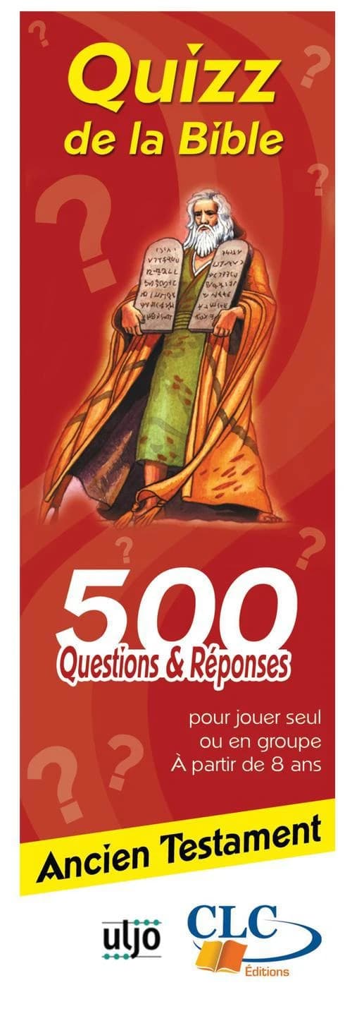 Quizz de la bible ancien testament
