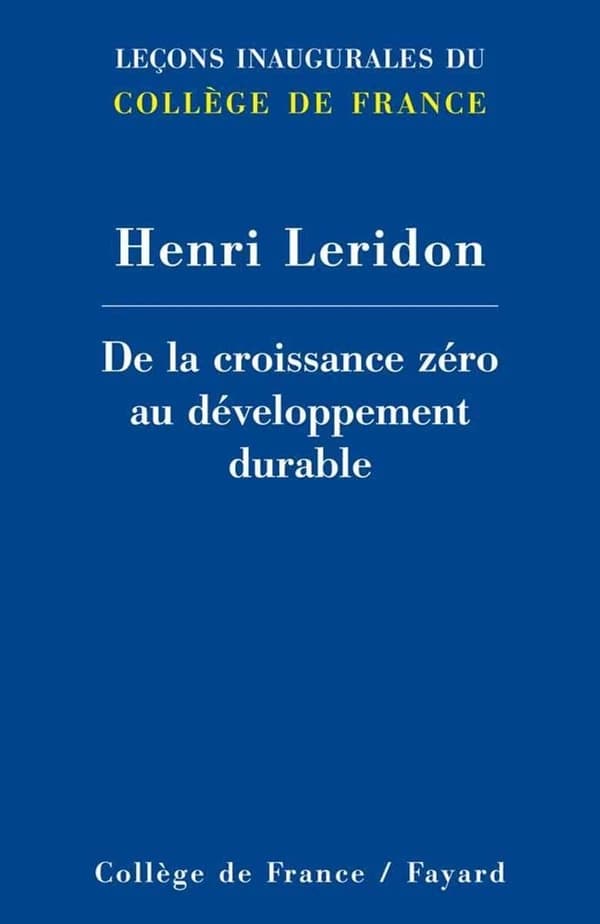 de la Croissance Zéro Au Développement Durable