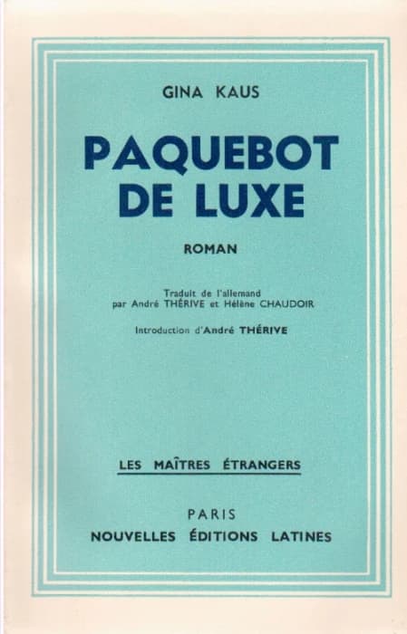 Paquebot de luxe