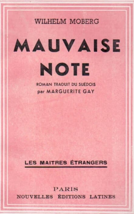 Mauvaise note : roman