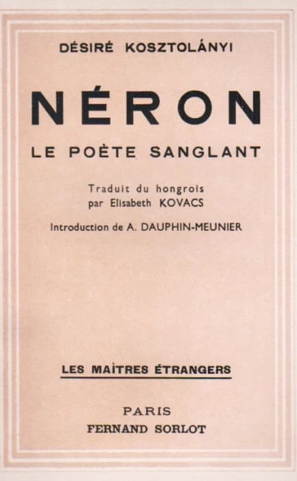 Néron, le poète sanglant
