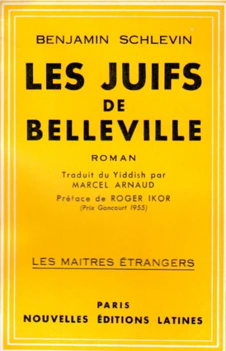les juifs de belleville