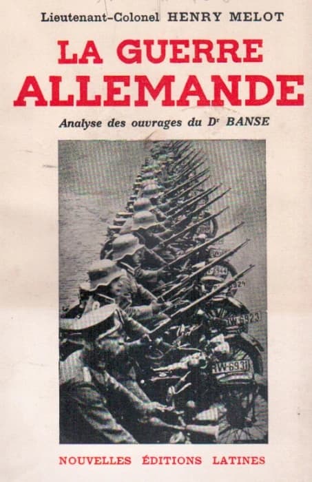 La guerre allemande ; analyse des ouvrages du Dr Banse