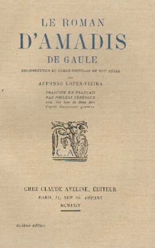 Le roman d'Amandis de Gaulle