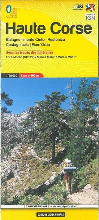 GRAND AIR n.8 : Haute Corse ; Balagne, monte Cinto, Restonica, Castagniccia, Fium'Orbo