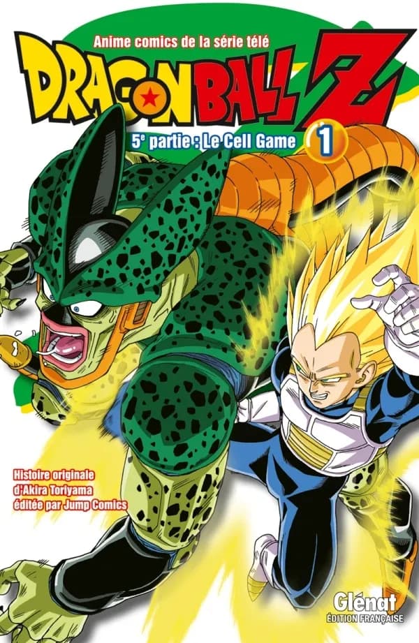 Dragonball Z : anime comics de la série télé : 5e partie. Le cell game. 1