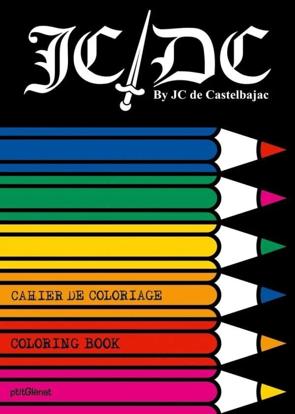 Cahier de coloriage de JCDC : [Album à colorier] : Petit et grand format : [Album à colorier]