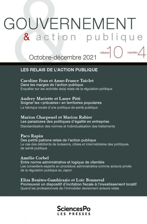 Revue gouvernement et action publique n.10