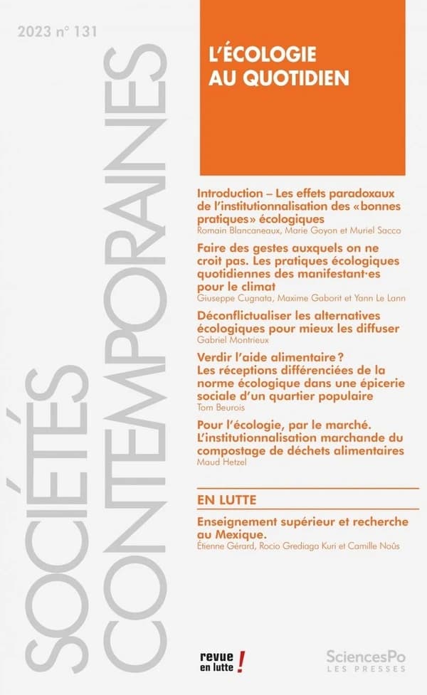 Revue sociétés contemporaines