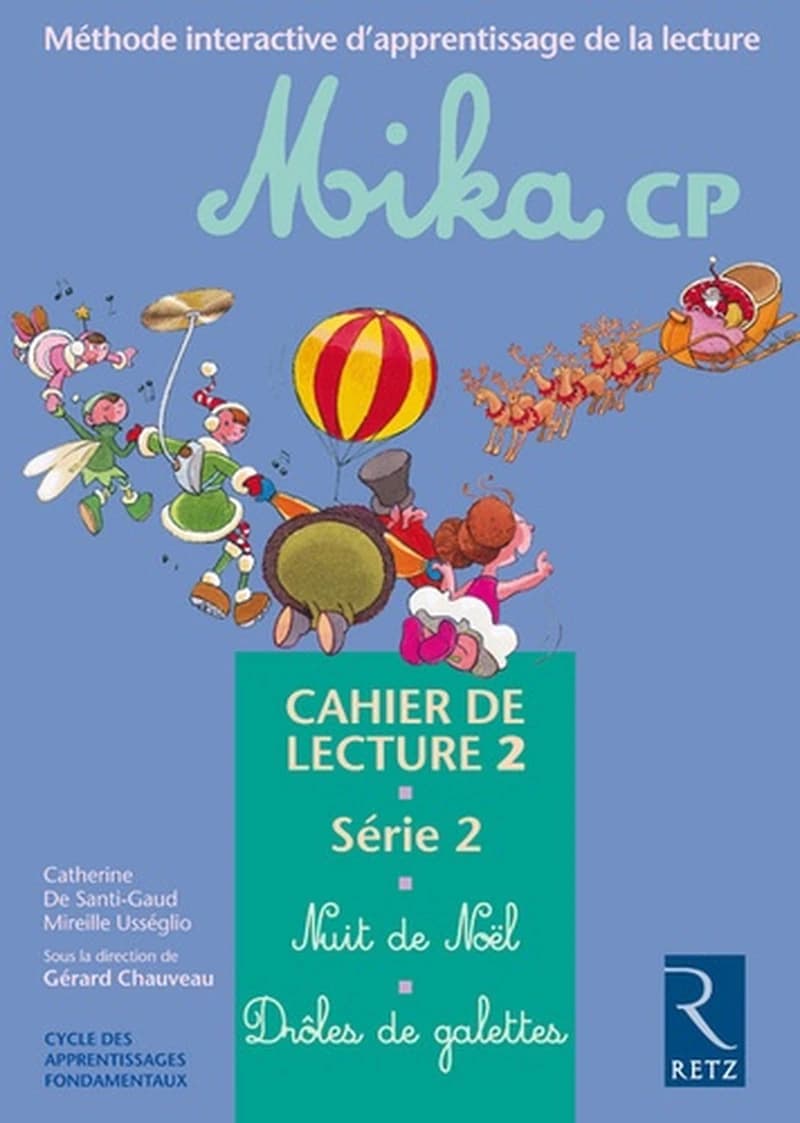 Mika : CP, série 2, cahier de lecture 2  : Nuit de Noël - Drôles de galettes