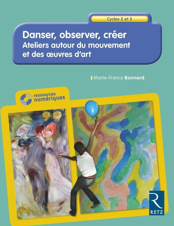 Danser, observer, créer : ateliers autour du mouvement et des oeuvres d'art : cycles 2 et 3