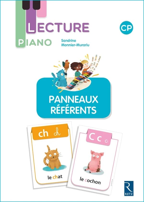 Lecture piano : CP ; panneaux référents