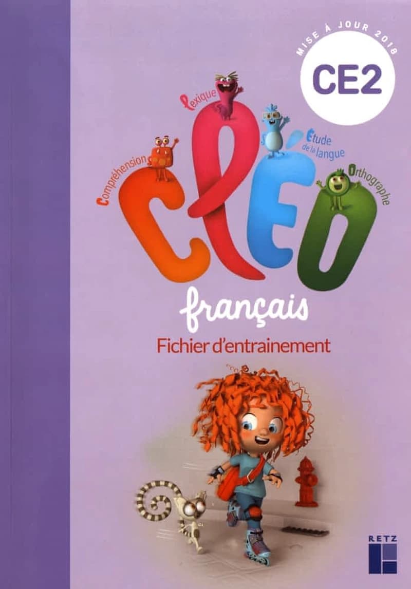 CLÉO : français ; CE2 ; fichier d'entrainement (édition 2019)