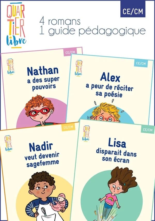 Guide pédagogique : [4 petits romans pour réfléchir sur des sujets d'enseignement moral et civique]