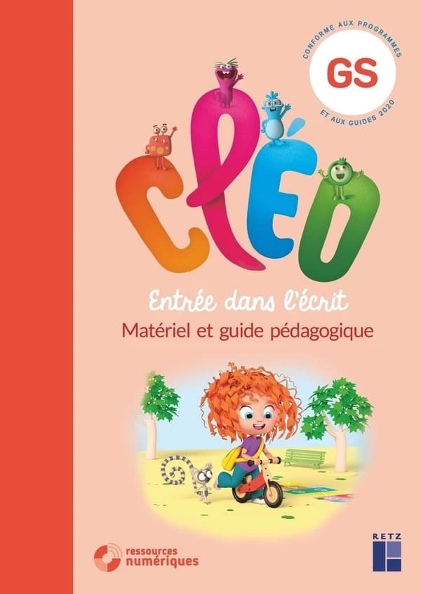 Cléo : entrée dans l'écrit : matériel et guide pédagogique : GS