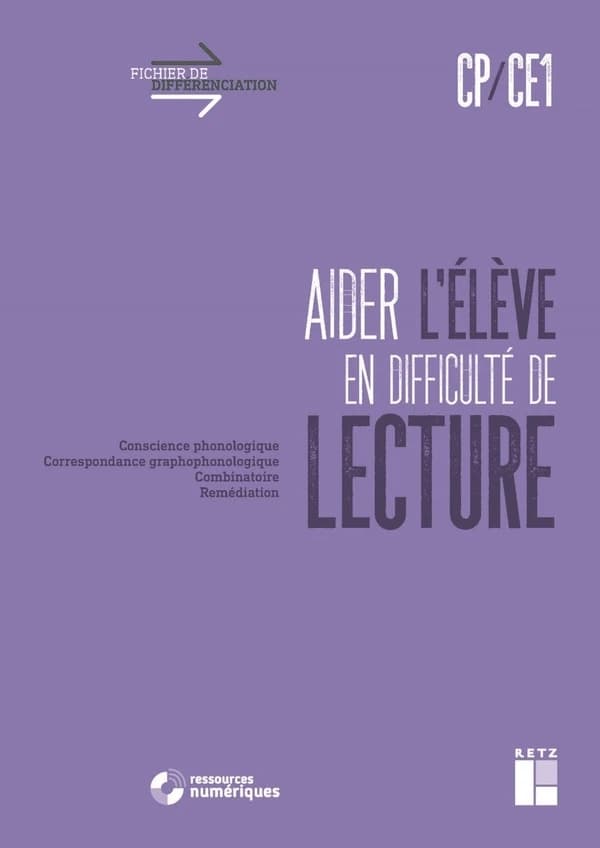 Fichier de différenciation : aider l'élève en difficulté de lecture ; cycle 2 (édition 2020)