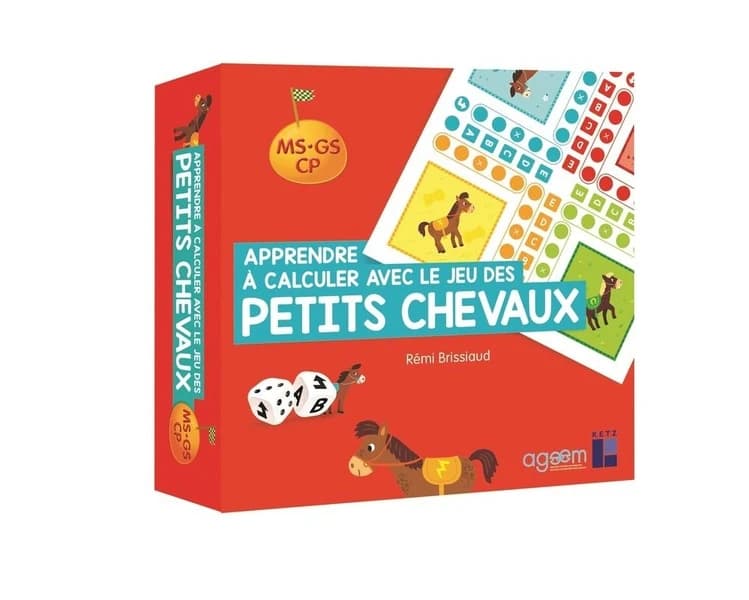 J'apprends les maths avec Picbille : JLM ; apprendre à calculer avec le jeu des petits chevaux ; MS-GS-CP et enseignement spécialisé (édition 2020)