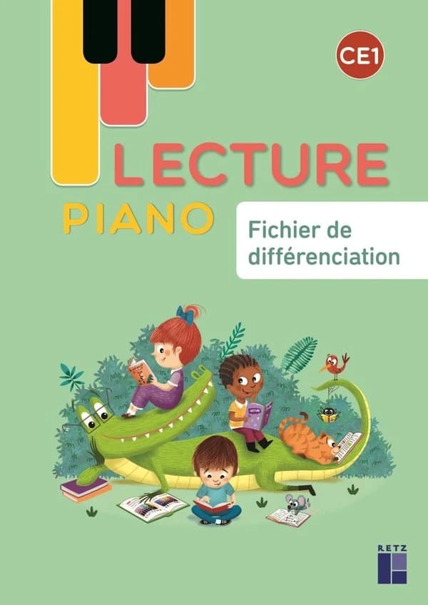 Lecture piano : fichier de différenciation ; CE1