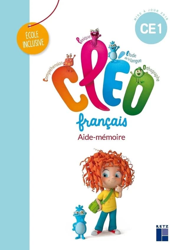 CLÉO : français ; aide-mémoire ; CE1 ; grand format (édition 2020)