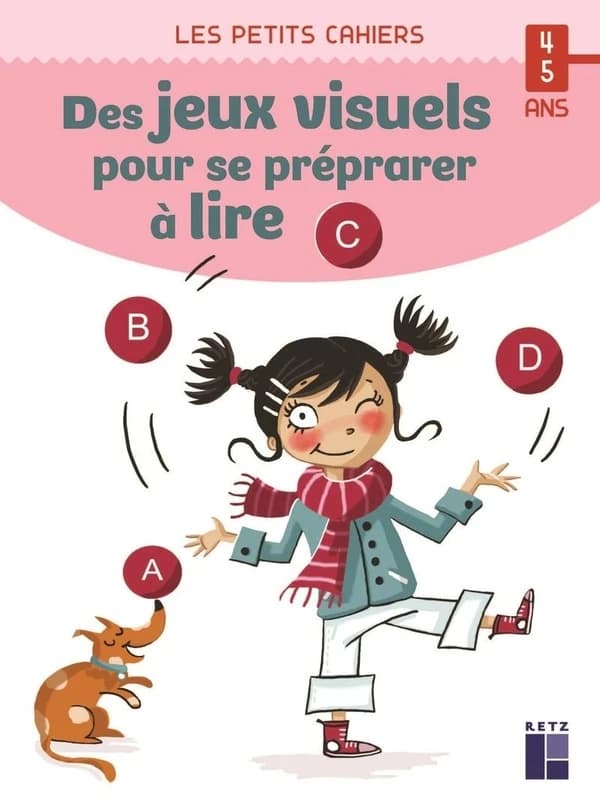 Des jeux visuels pour se préparer à lire : 5-7 ans ([3e] éd.) Magdalena Guirao-Jullien ; illustrations de Joëlle Dreidemy