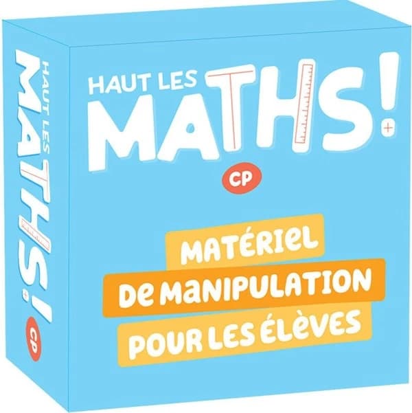Haut les maths ! : CP : matériel de l'élève : pochette avec des jetons et des cubes (édition 2021)