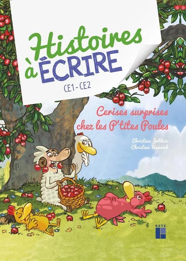 Cerises surprises chez les P'tites Poules : CE1-CE2
