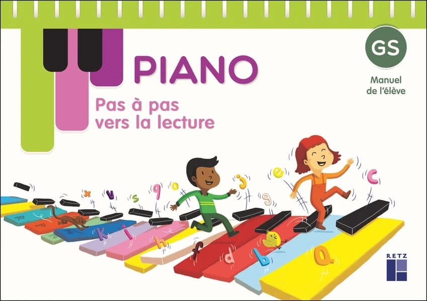 Lecture piano : piano : grande section : pas à pas vers la lecture : manuel de l'élève