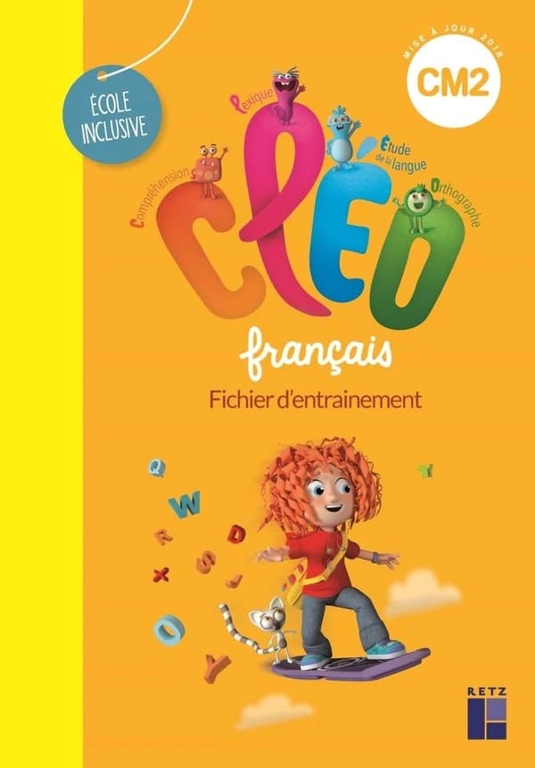 CLÉO : français : CM2 : fichier d'entrainements (édition 2022)