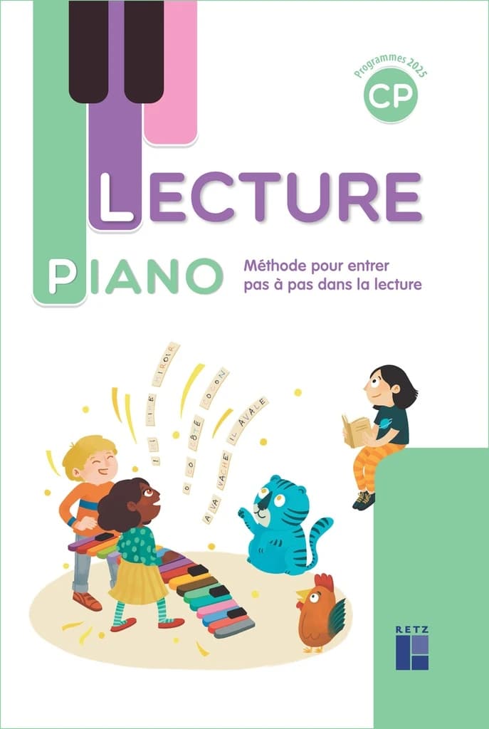 Lecture piano : CP (Nouvelle éd., programme 2025) Sandrine Monnier-Murariu,...