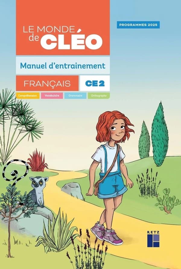 CLÉO : Le monde de Cléo ; Français ; CE2 ; Manuel d'entraînement + Aide-mémoire (édition 2025)